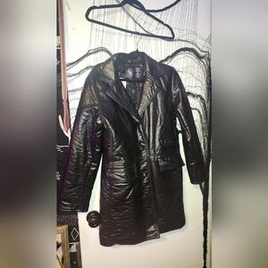 Versace Black Leather Jacket